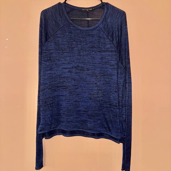 Rag & Bone Camden Color Block Jersey Shirt - Size XS - Picture 1 of 5
